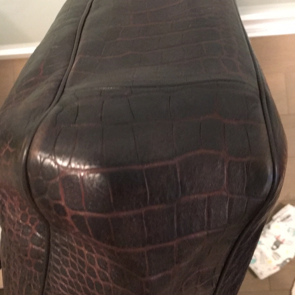Longchamp brown leather tote - Picture 3 of 7